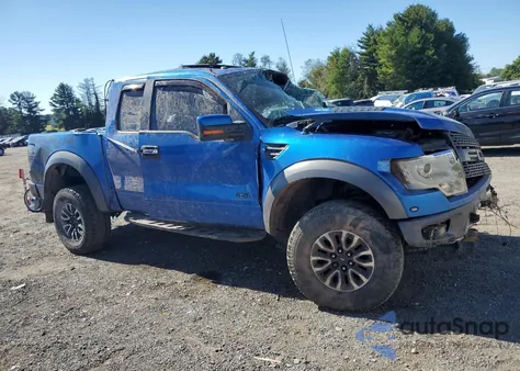 2013 Ford F150 Svt Raptor из США, поврежденный, VIN 1FTFX1R66DFA50889